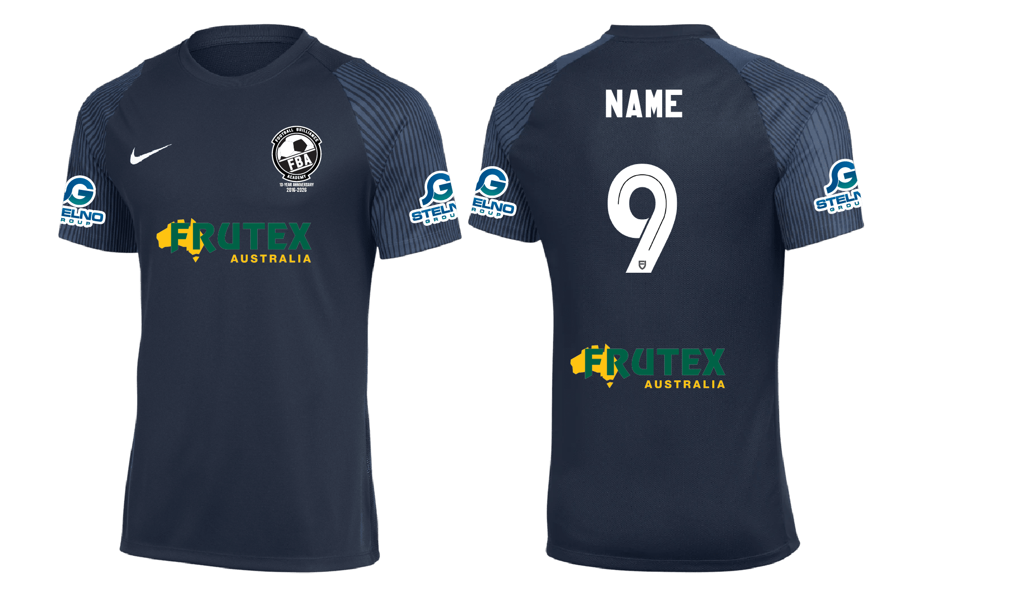 FOOTBALL BRILLIANCE ACADEMY Men's Dri-FIT Academy 2 Jersey (HV8160-419) FOOTBALL BRILLIANCE ACADEMY Nike Club Zone