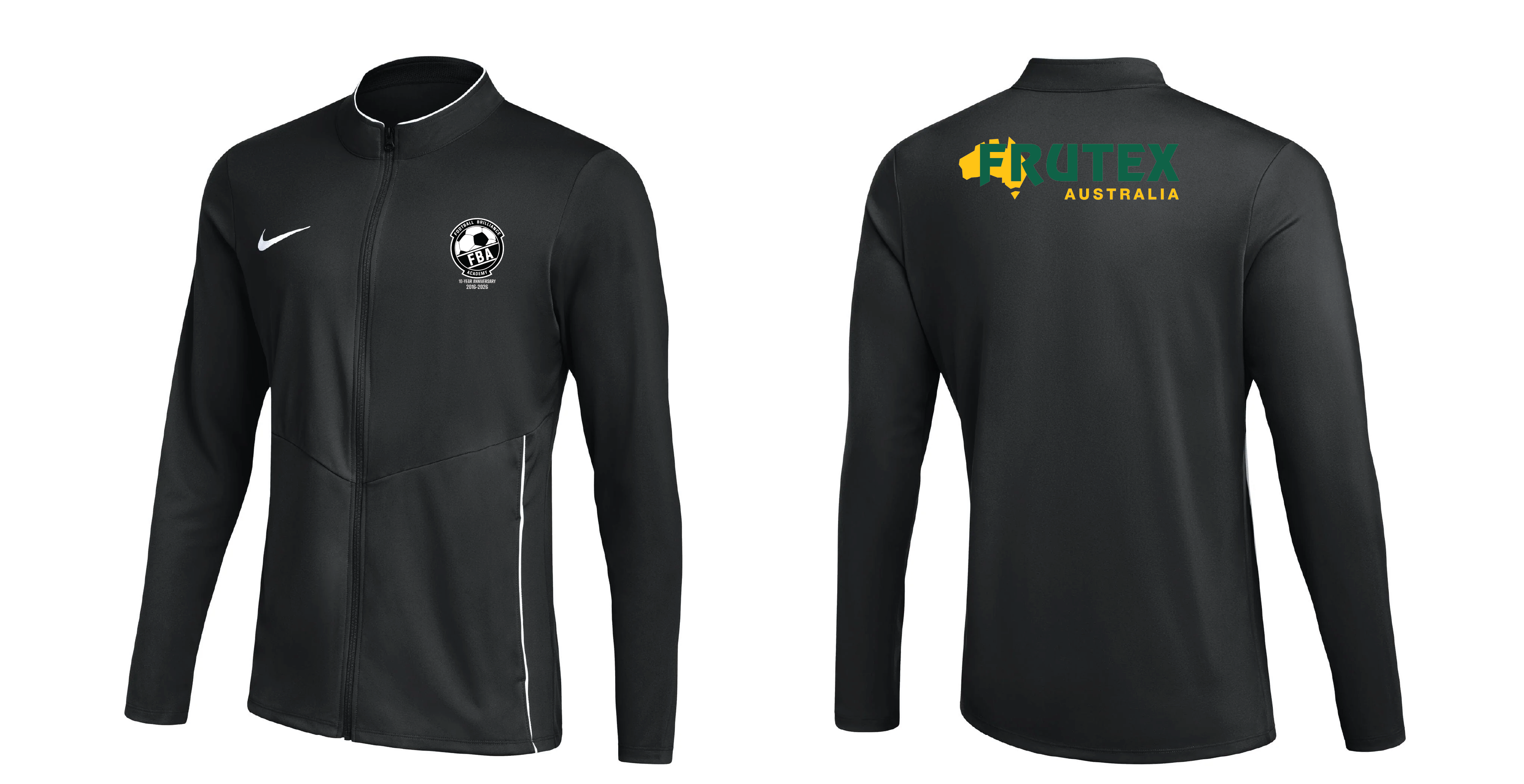 FOOTBALL BRILLIANCE ACADEMY Youth Park 26 Track Jacket (HM7256-010)