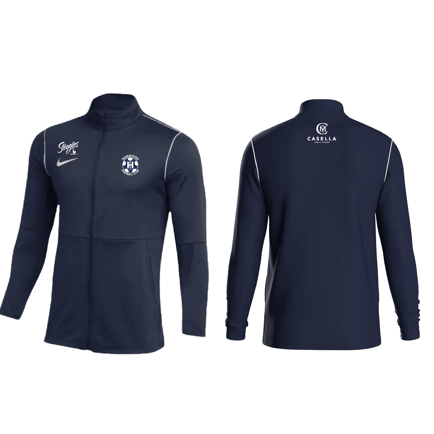 HANWOOD FC Men's Park 20 Track Jacket (BV6885-410) HANWOOD FC Nike Club Zone
