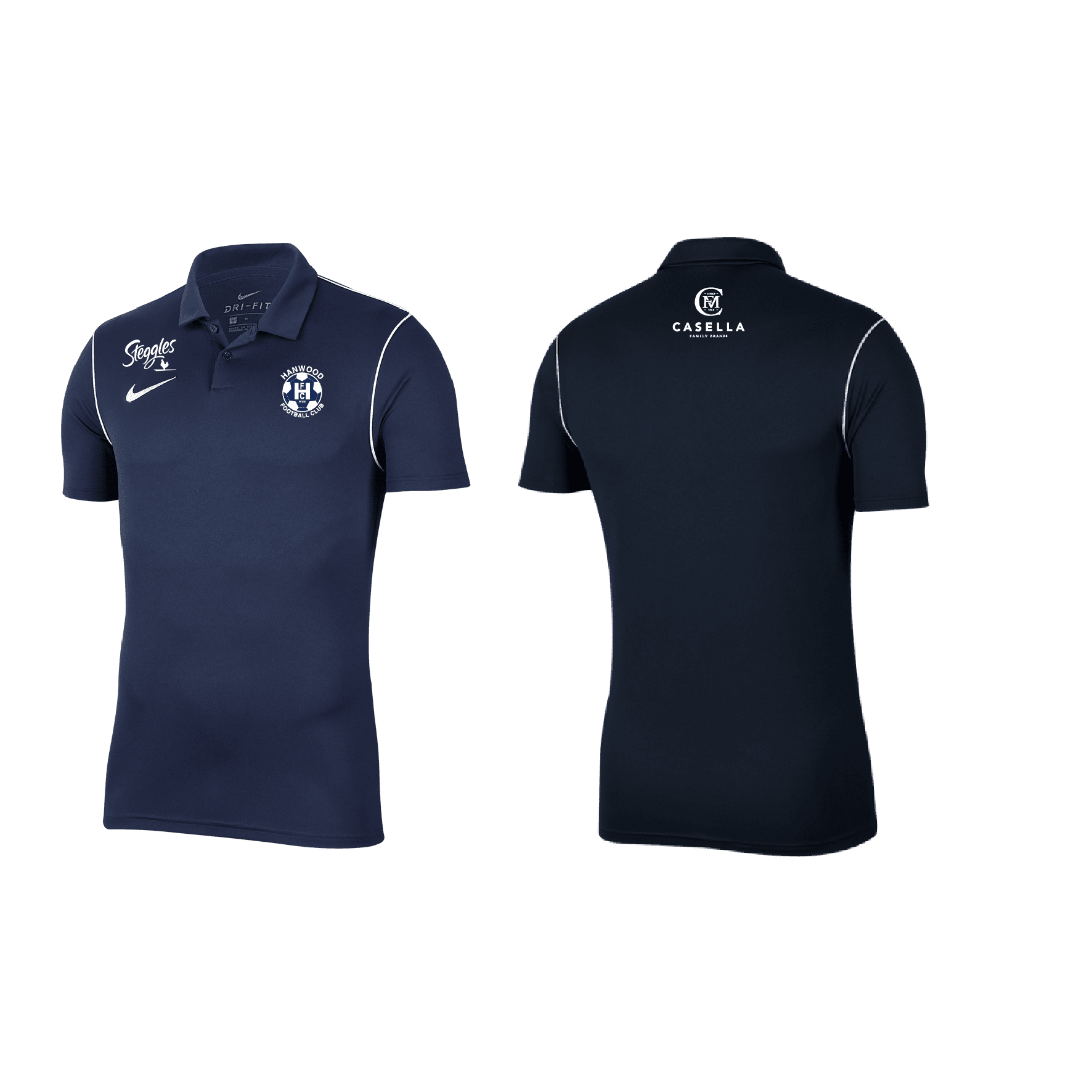 HANWOOD FC Youth Park 20 Polo (BV6903-451) HANWOOD FC Nike Club Zone