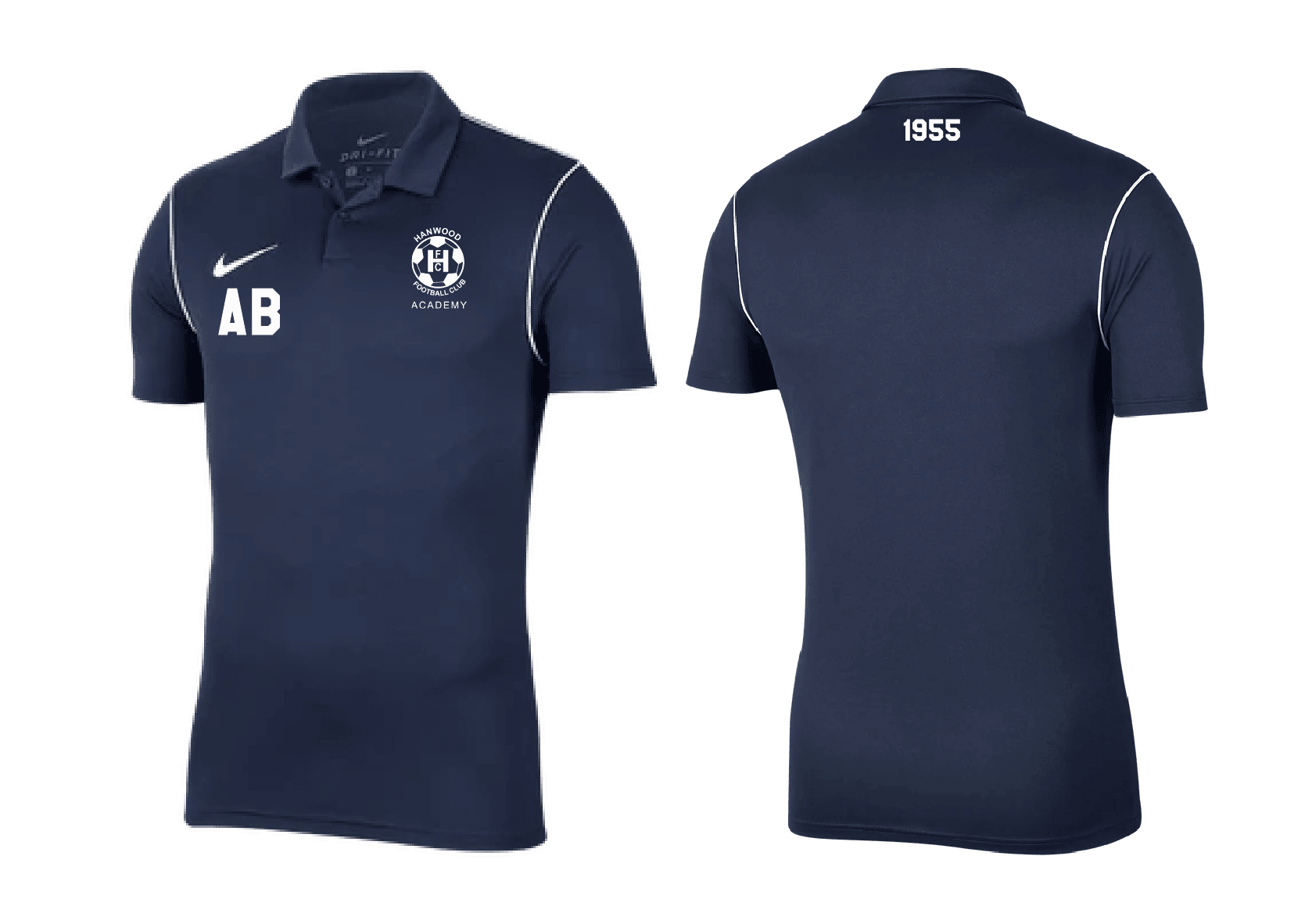 HANWOOD FC ACADEMY Youth Park 20 Polo (BV6903-451) HANWOOD FC ACADEMY Nike Club Zone