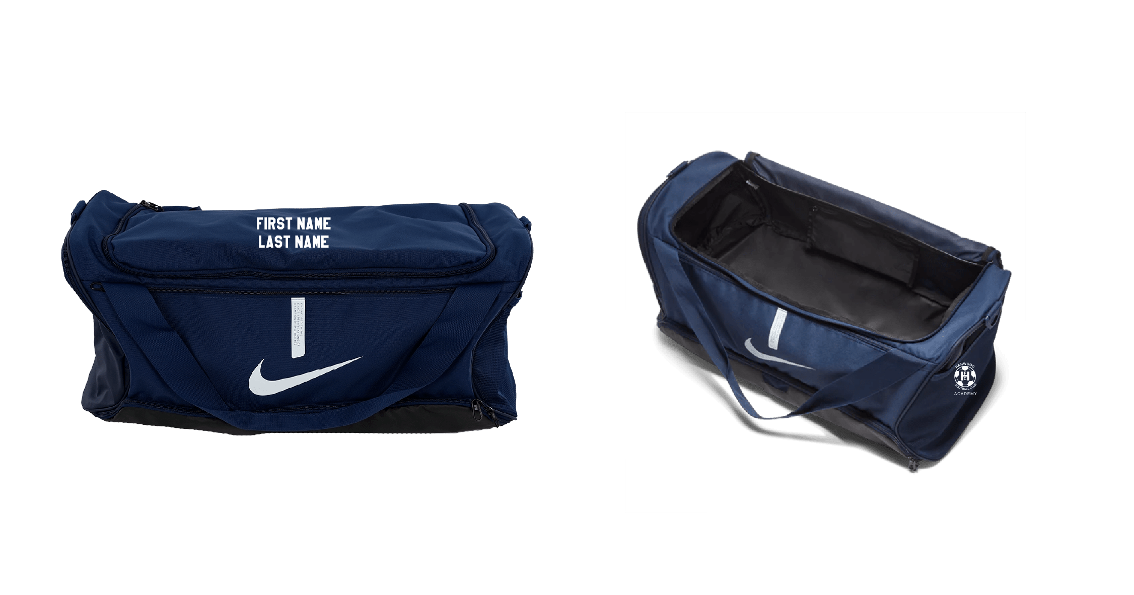 HANWOOD FC ACADEMY Academy Team Duffle Bag (CU8090-410) HANWOOD FC ACADEMY Nike Club Zone