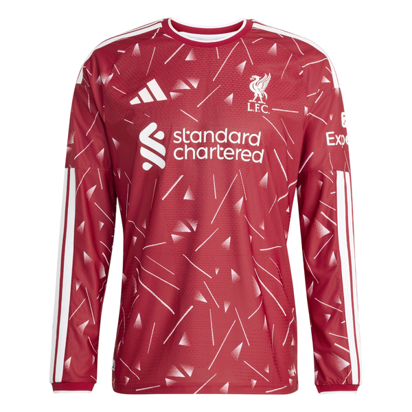 Liverpool FC 26/27 Authentic Long Sleeve Home Jersey (KB8251)