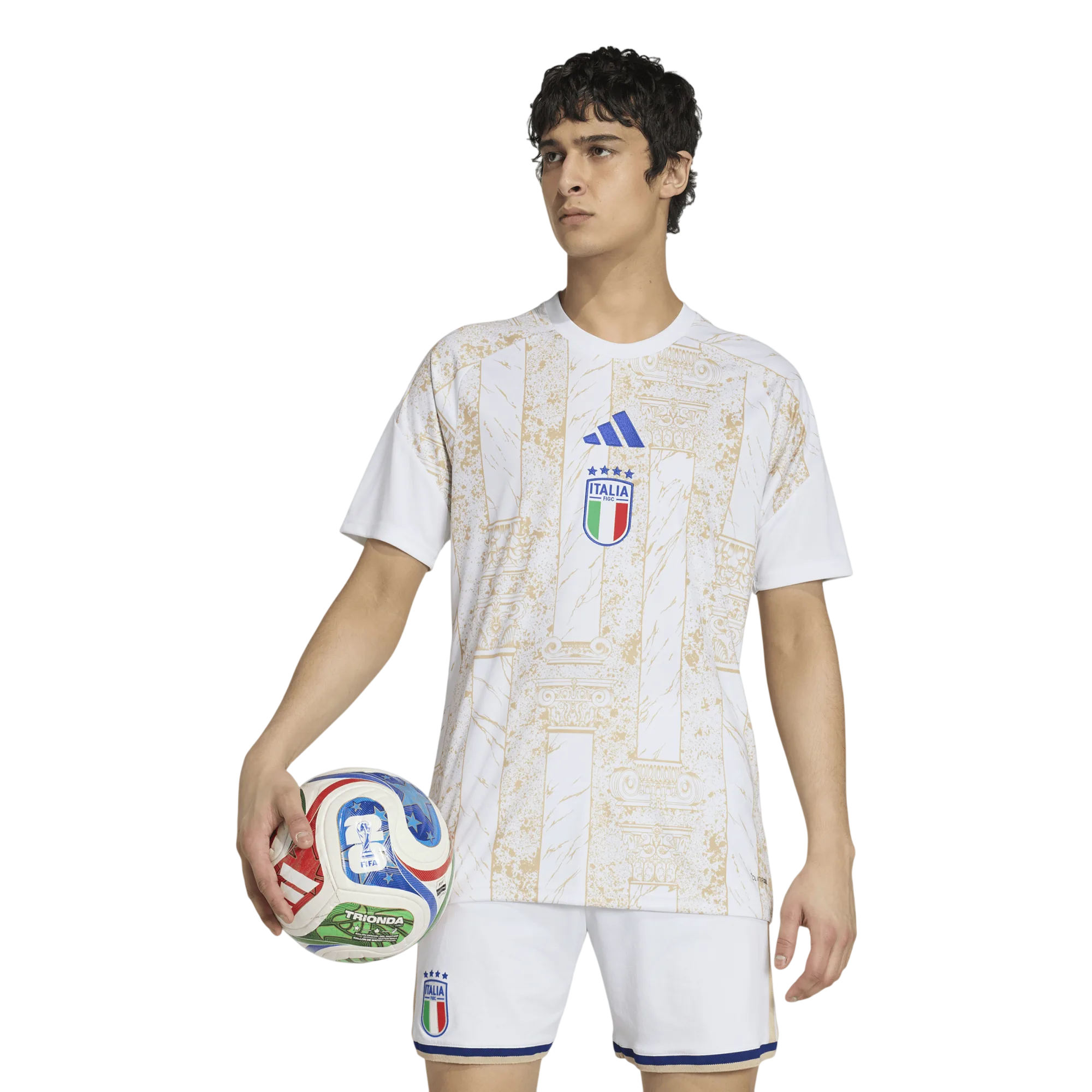 Italy 2026 Home Pre-Match Jersey (JY5633)