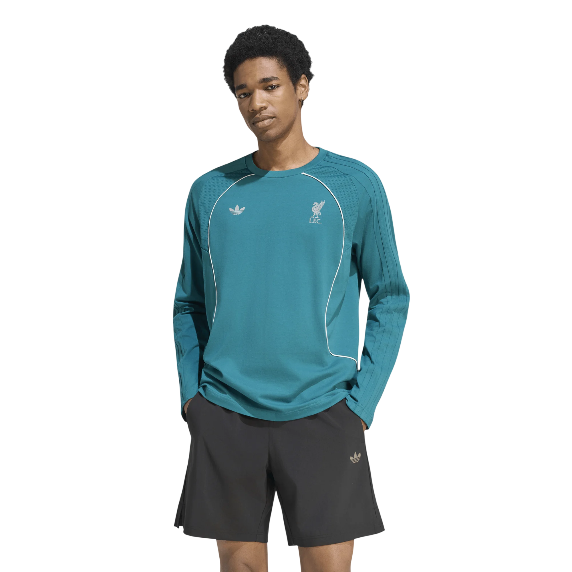 Liverpool FC Spacer Teamgeist 26 Long Sleeve T-Shirt (KX7703)