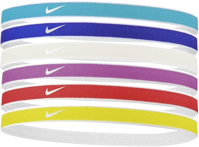 Swoosh Sport Tipped Headbands 6 Pack (N.100.2021.406.OS)