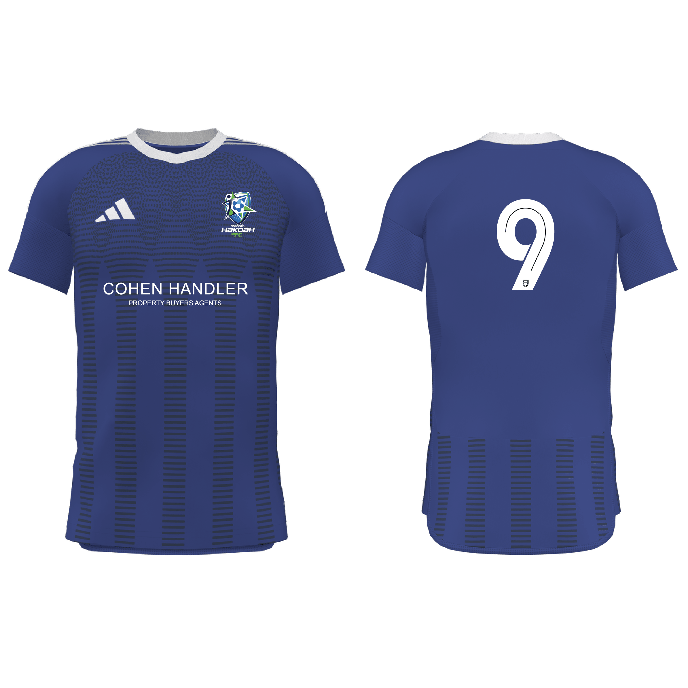 MACCABI NSW SOCCER Adidas Youth Mi Competition Jersey (JD7373-411-2277) MACCABI NSW SOCCER Adidas Club Zone