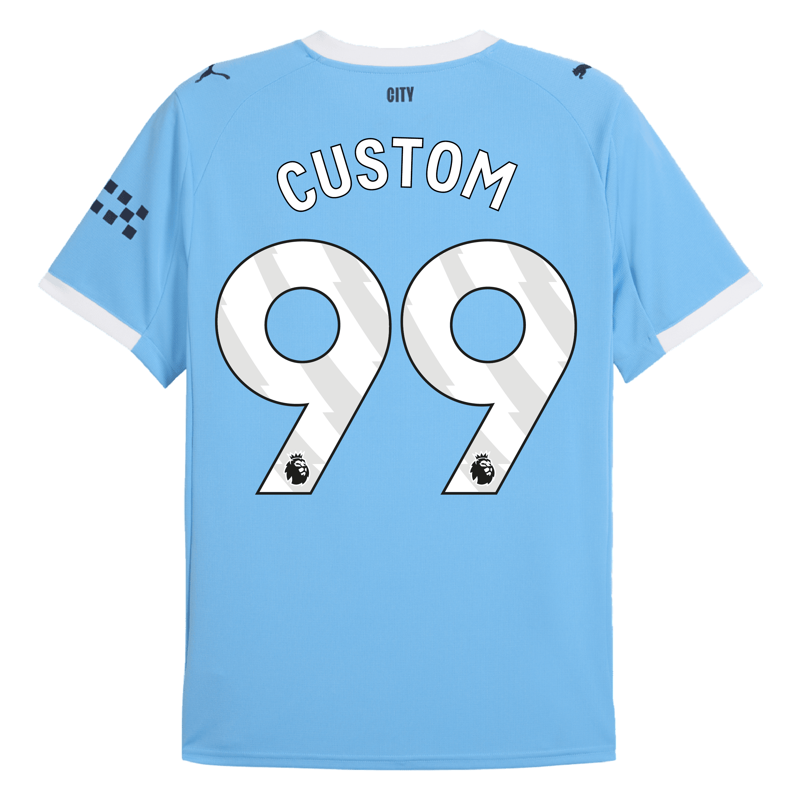 Manchester City 25/26 - Custom Printing Customisation Ultra Football