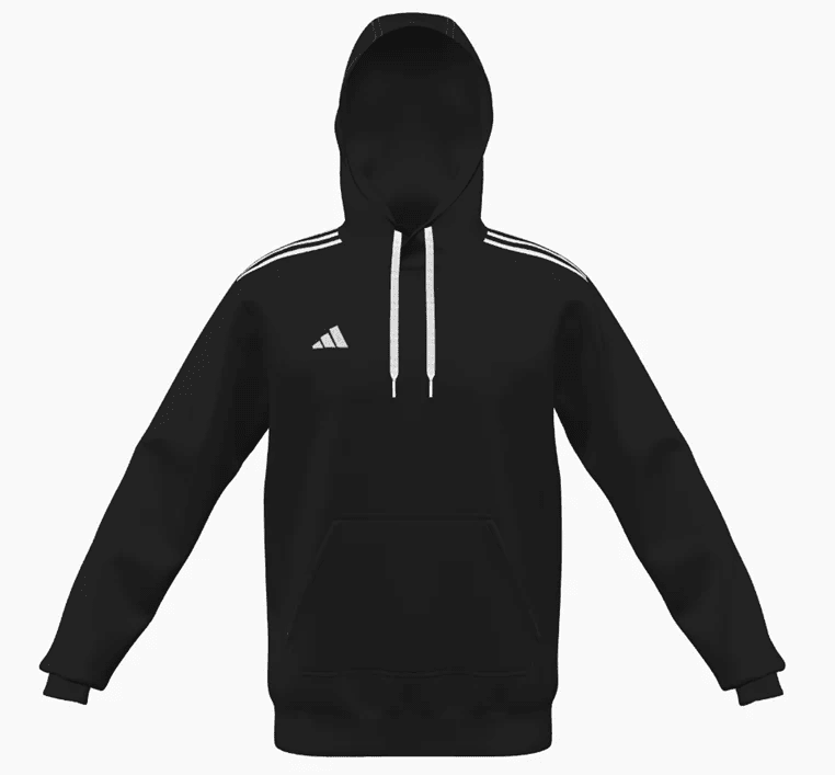 Adidas Mi Entrada 22 Hoodie Youth (IA0420-BLACK) Apparel Adidas