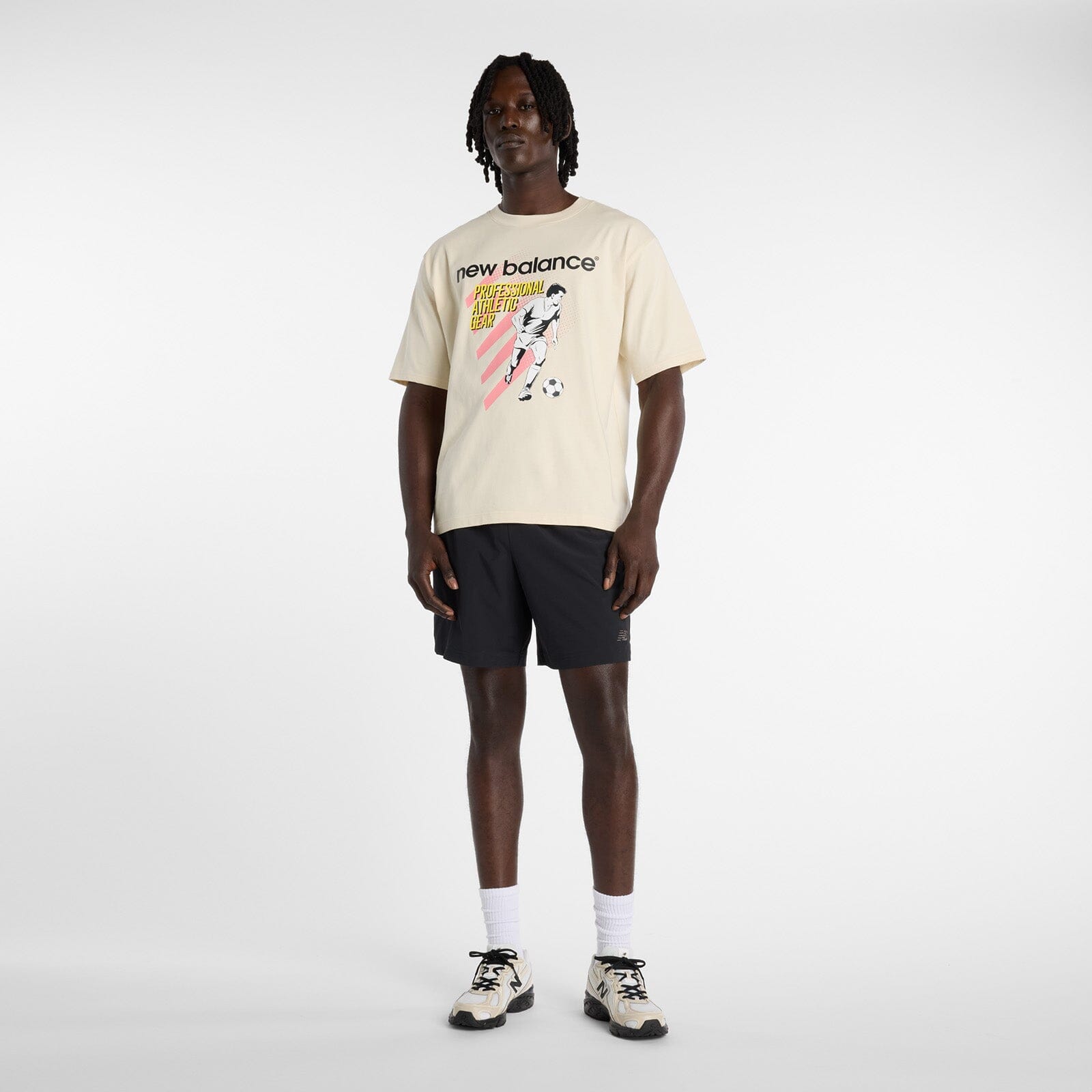Professional Athletic Gear Tee (MT61K6FC) Apparel New Balance