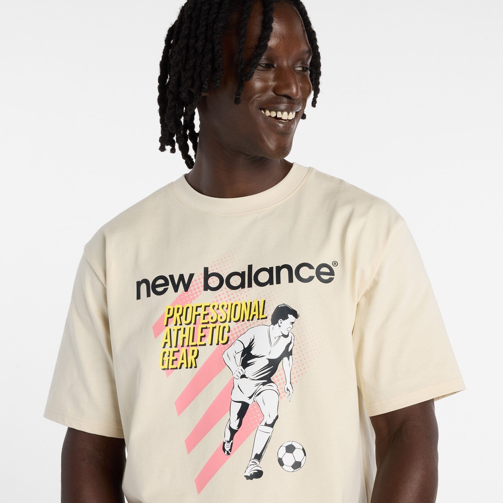 Professional Athletic Gear Tee (MT61K6FC) Apparel New Balance
