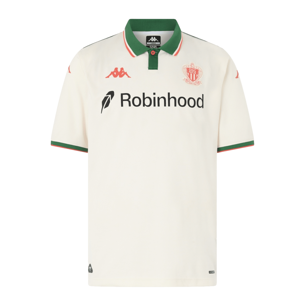 OGC Nice 25/26 Away Jersey (311Q2CW) Apparel Kappa