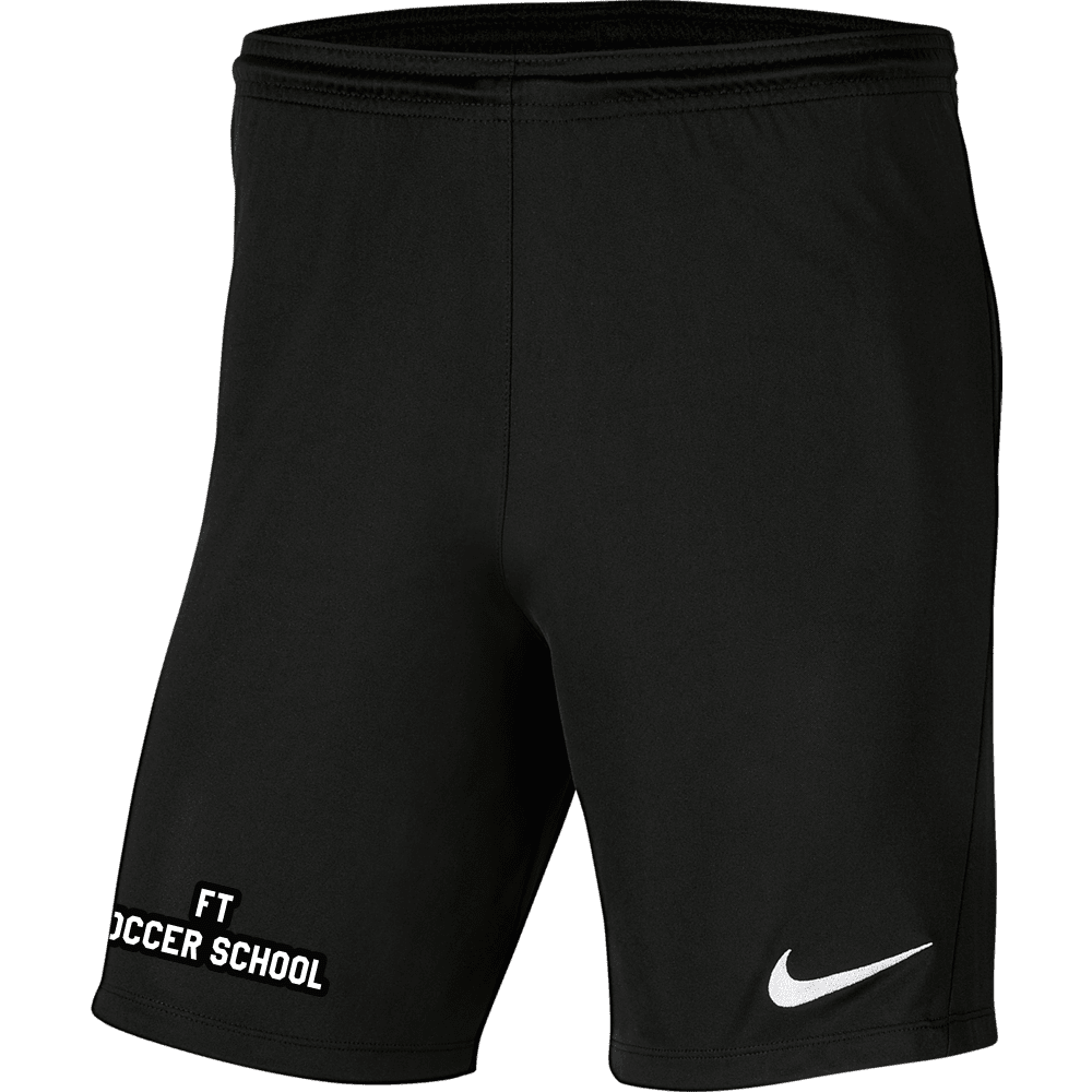 FIRST TOUCH SOCCER SCHOOL  Youth Park 3 Shorts (BV6865-010)