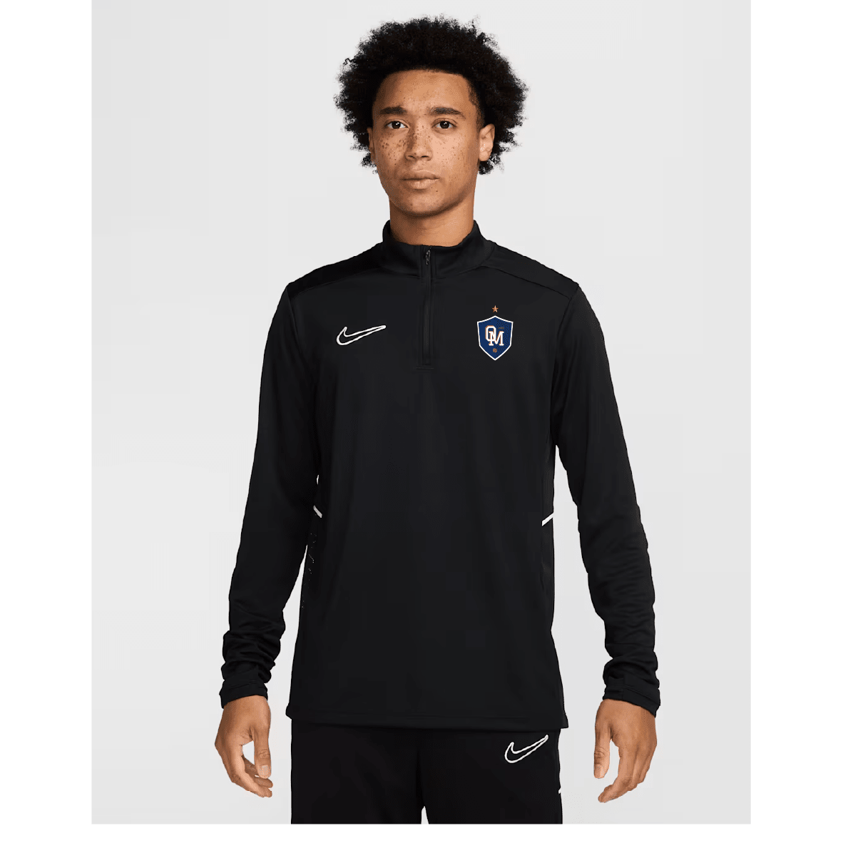 OLD MELBURNIANS SC Academy Men's Dri-FIT Drill Top (HJ3783-010) OLD MELBURNIANS SC Nike Club Zone