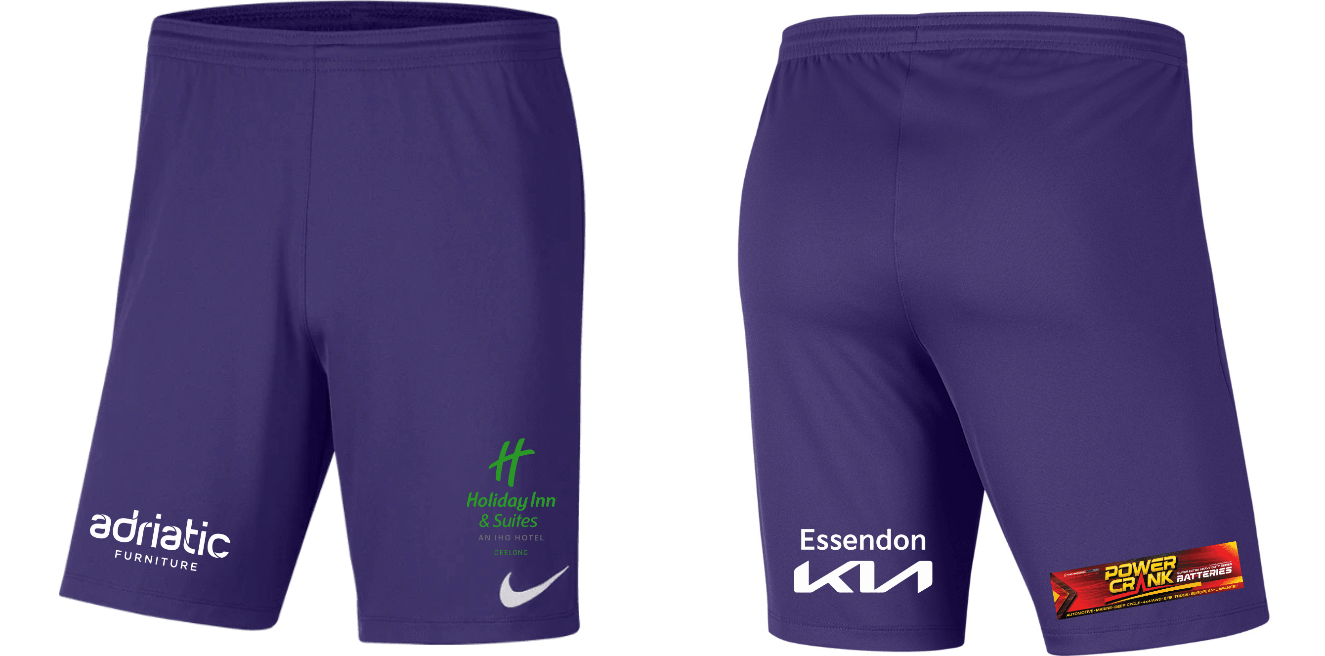 ESSENDON ROYALS Youth Park 3 Shorts - Men's/Boy's Community GK Home Kit (BV6865-547) ESSENDON ROYALS Nike Club Zone