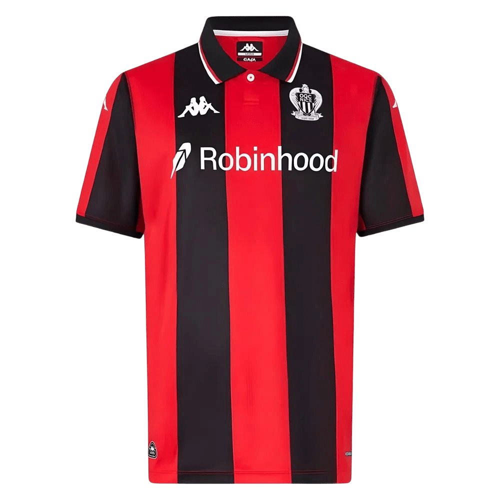 OGC Nice 25/26 Home Jersey (311Q2BW) Apparel Kappa