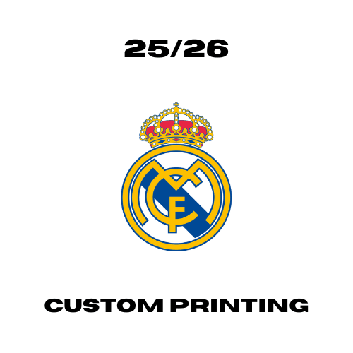 Real Madrid 25/26 - Custom Printing