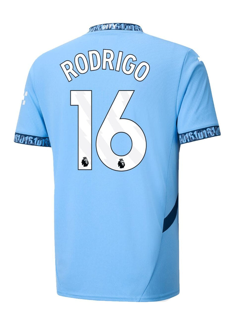 Manchester City Home Jersey 24/25 - Custom Printing - WHITE