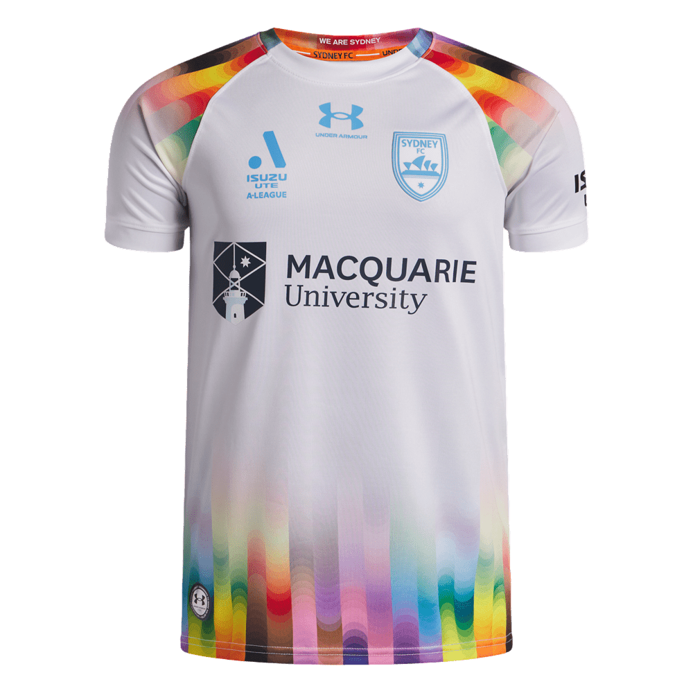 Sydney FC 25/26 Pride Jersey (6003845-100) Apparel Under Armour