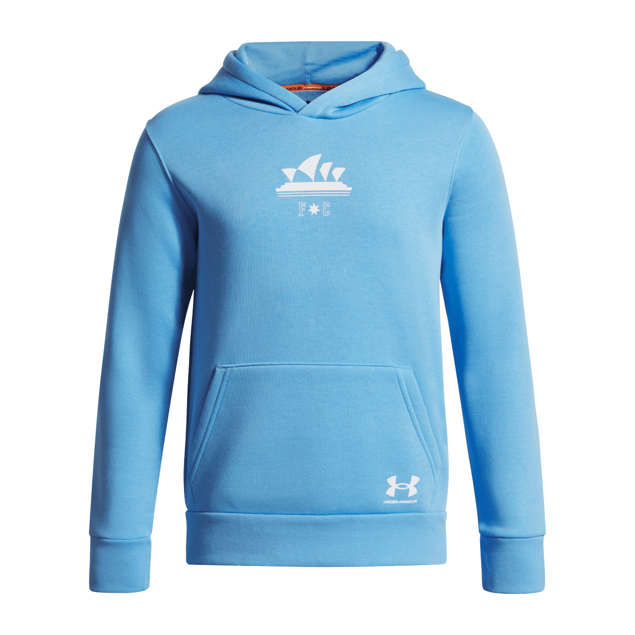 Sydney FC 25/26 Youth Fanwear Hoodie (6003912-496) Apparel Under Armour