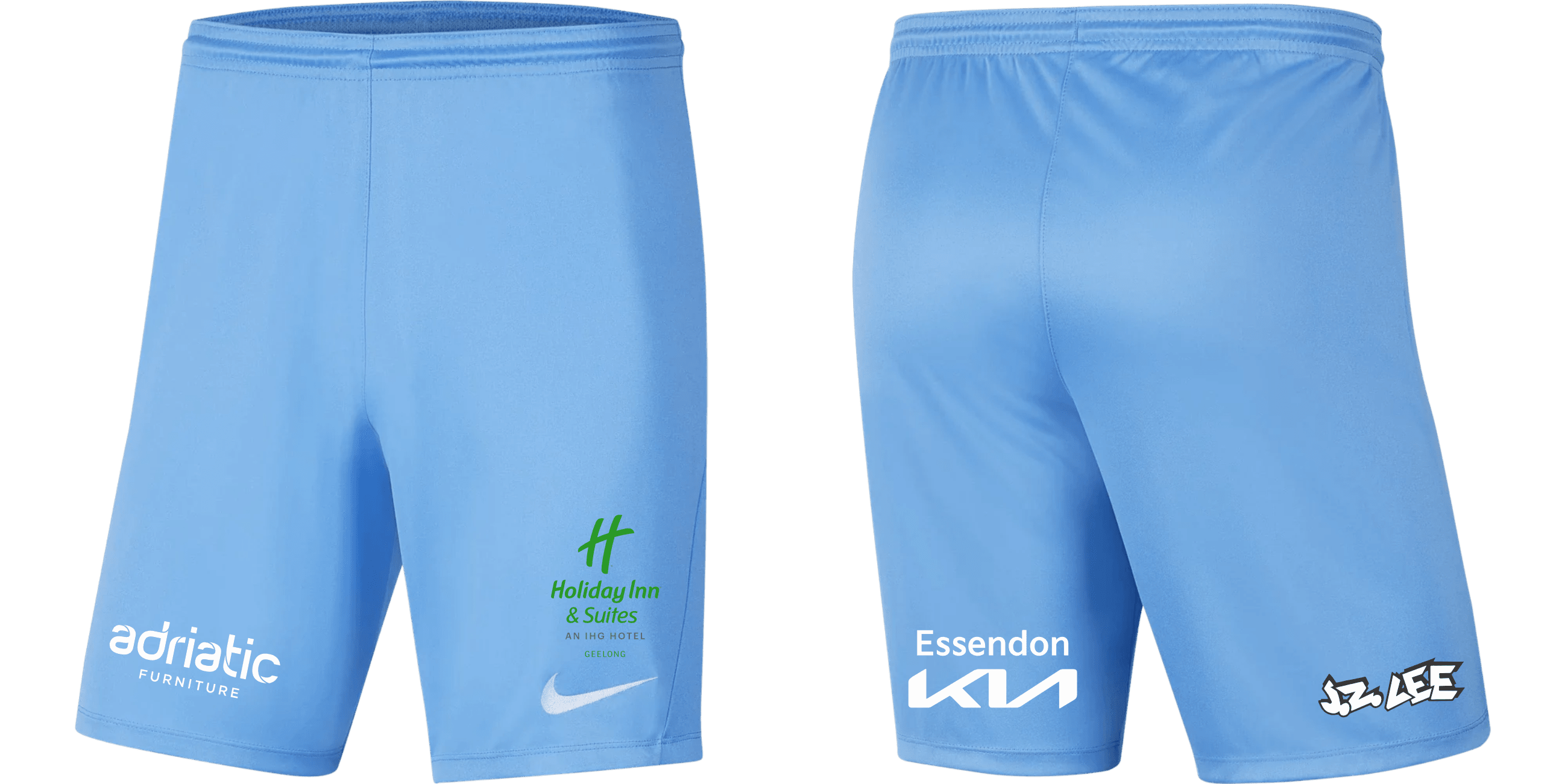 ESSENDON ROYALS Youth Park 3 Shorts - Men's NPL GK Away Kit (BV6865-412) ESSENDON ROYALS Nike Club Zone