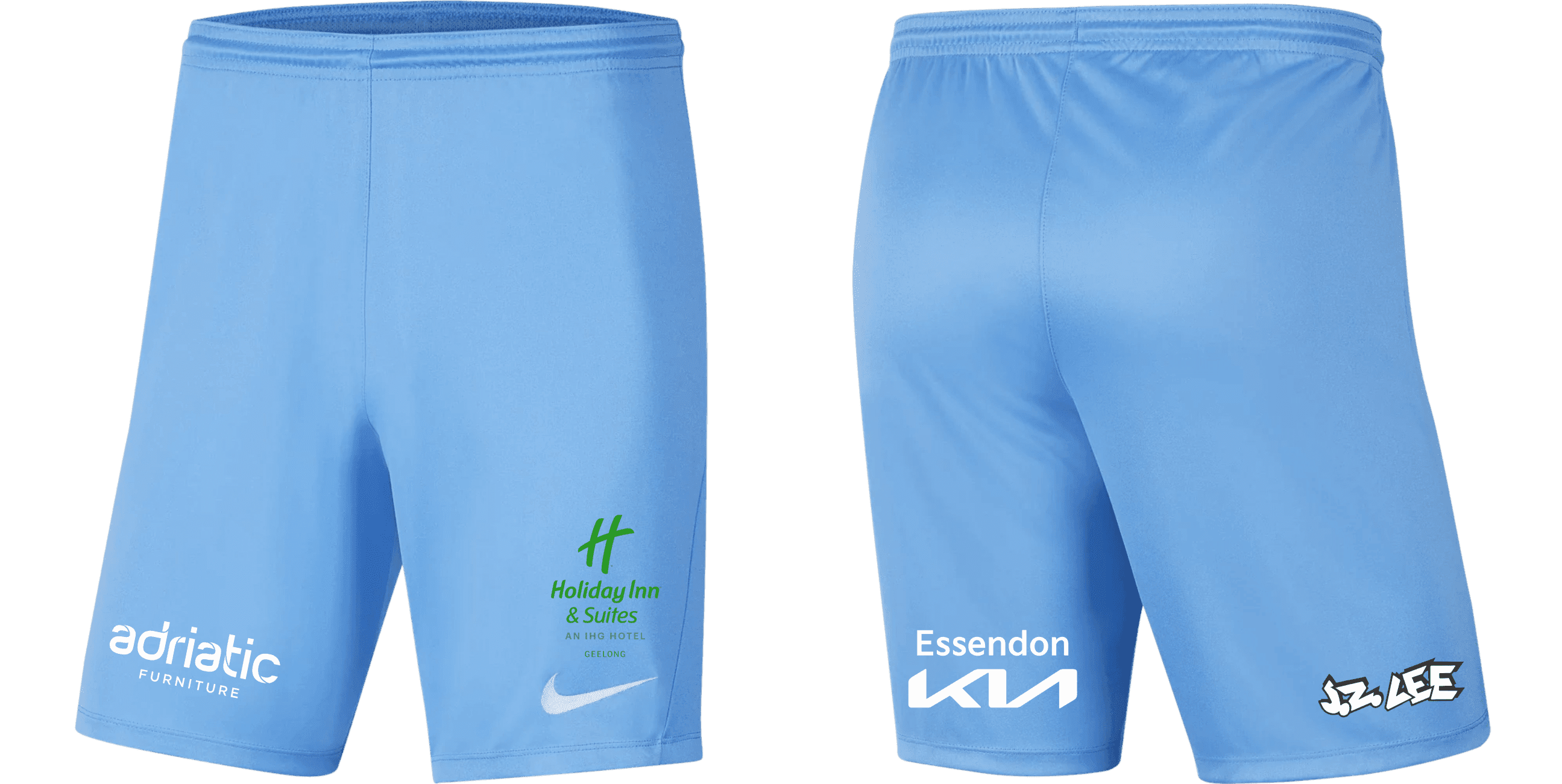 ESSENDON ROYALS Men's Park 3 Shorts (BV6855-412) - VPL GK Away Kit ESSENDON ROYALS Nike Club Zone