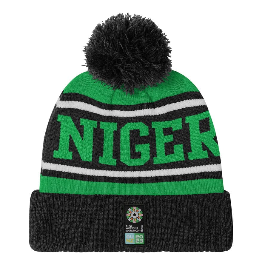 Nigeria Cuffed Pom Beanie (7KIMO7A48-NIG)