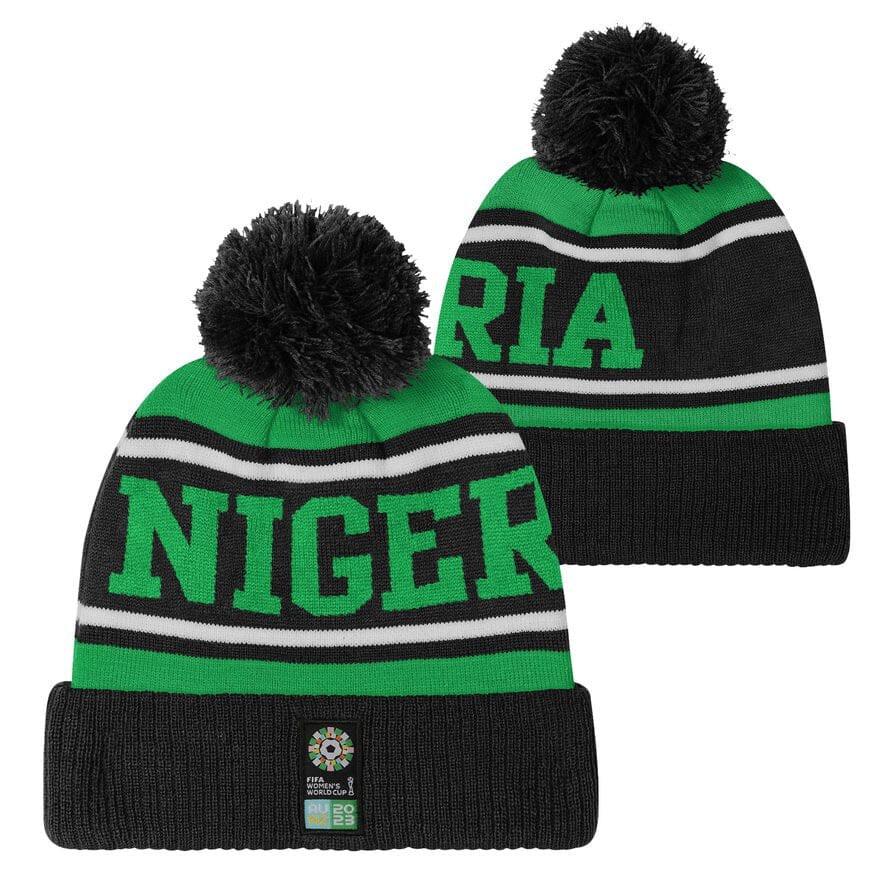 Nigeria Cuffed Pom Beanie (7KIMO7A48-NIG)