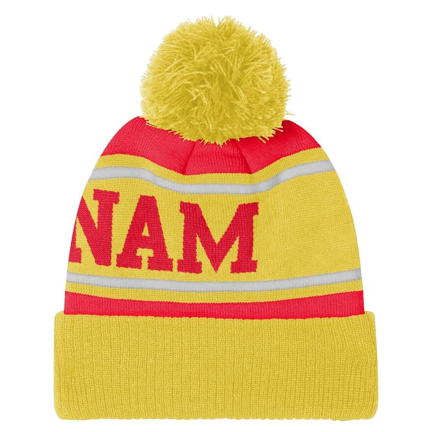 Vietnam Cuffed Pom Beanie (7KIMO7A48-VIE)