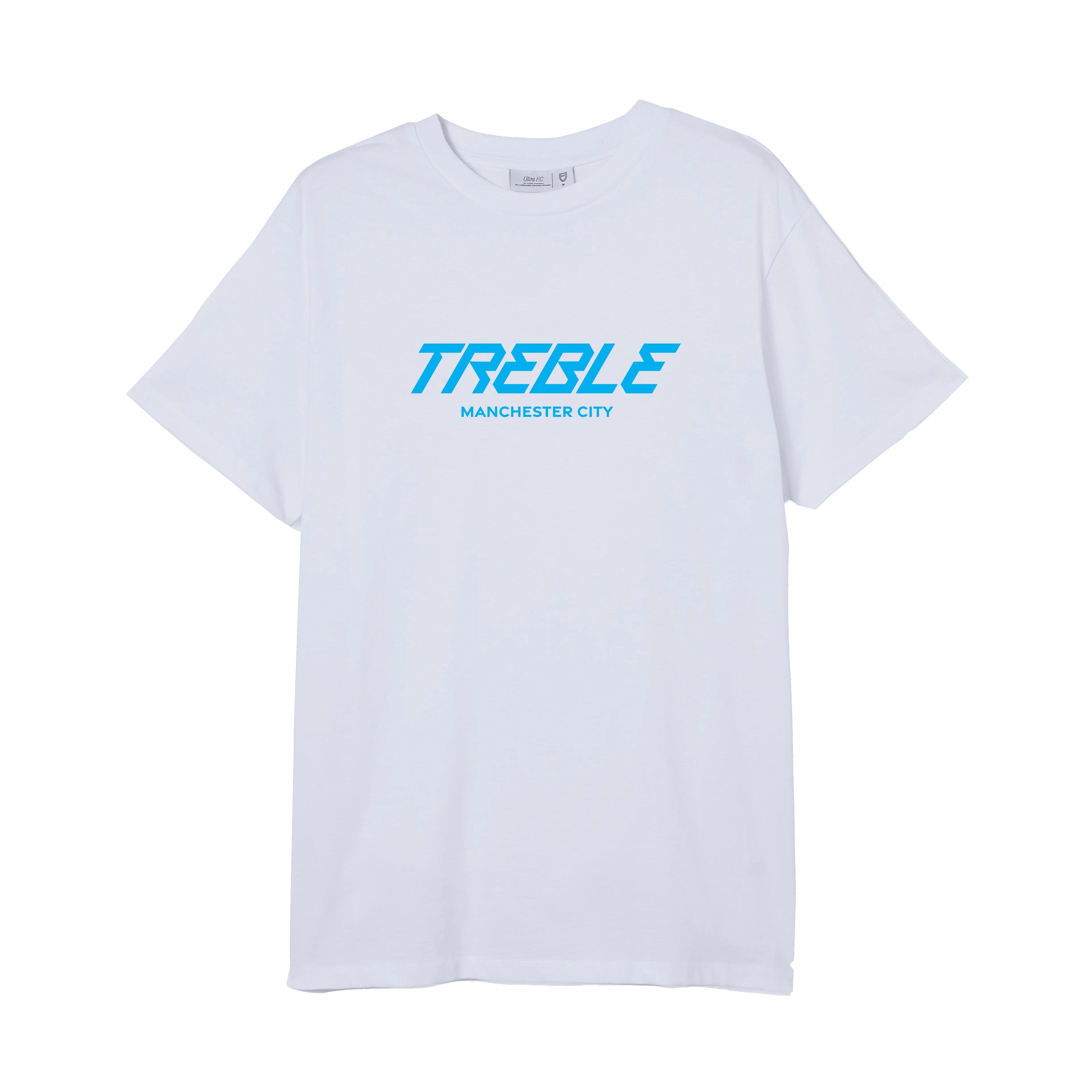 Man City Treble Fan Tee Youth (9631417-021) Apparel Ultra Football