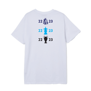 Man City Treble Fan Tee Youth (9631417-021) Apparel Ultra Football