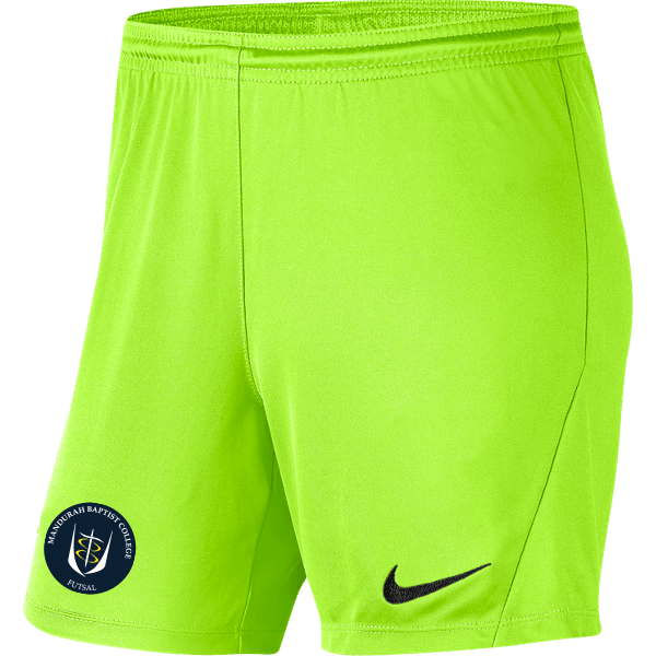 MANDURAH BAPTIST COLLEGE  Women's Nike Dri-FIT Park 3 Shorts