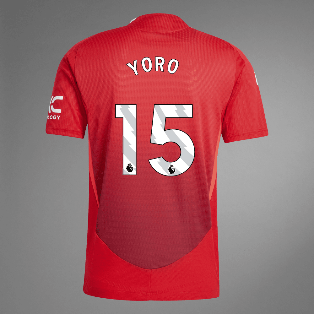 Manchester United Home Jersey 24/25 - EPL Custom Printing