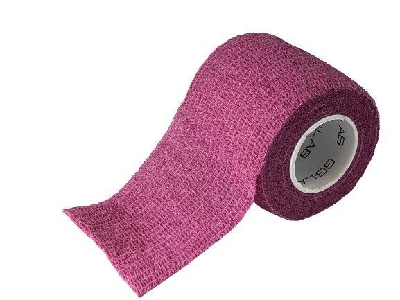 5cm x 4.5m Finger, Wrist & Guard Tape: Pink  (600110-GGLAB:50mmSWGT-PNK)