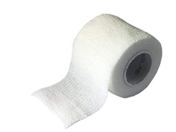 5cm x 4.5m Finger, Wrist & Guard Tape: White  (600112-GGLAB:50mmSWGT-WHI)