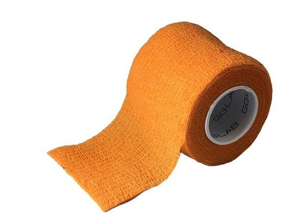 5cm x 4.5m Finger, Wrist & Guard Tape: Orange  (600113-GGLAB:50mmSWGT-ORA)
