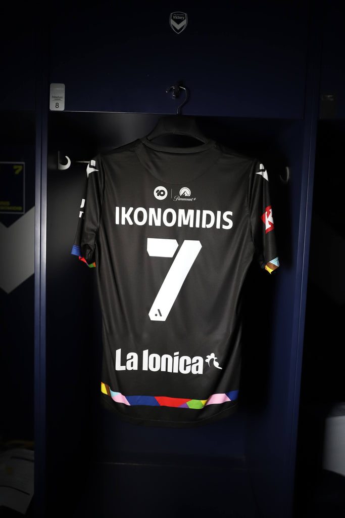 Melbourne Victory 22/23 Pride Cup Worn Jersey - Chris Ikonomidis (MV-AUCTION)