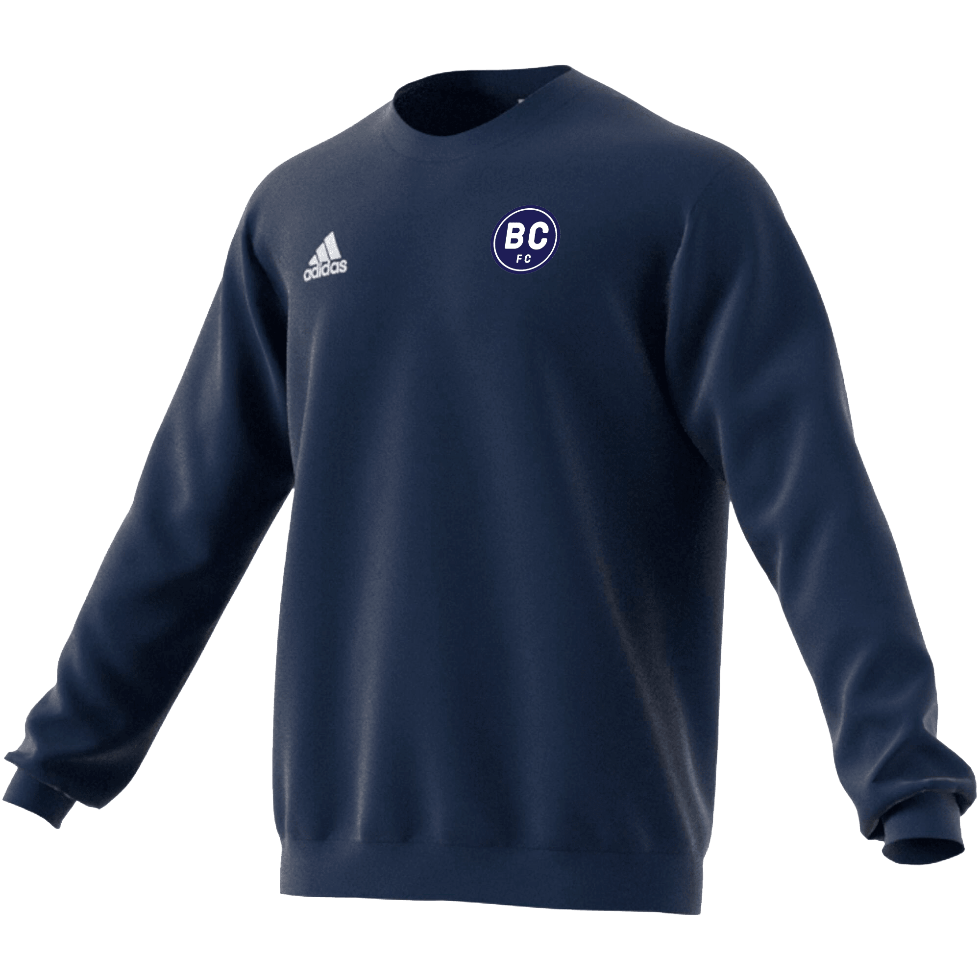 BENDIGO CITY FC Men's Entrada 22 Crew Top (H57480) BENDIGO CITY FC Adidas Club Zone