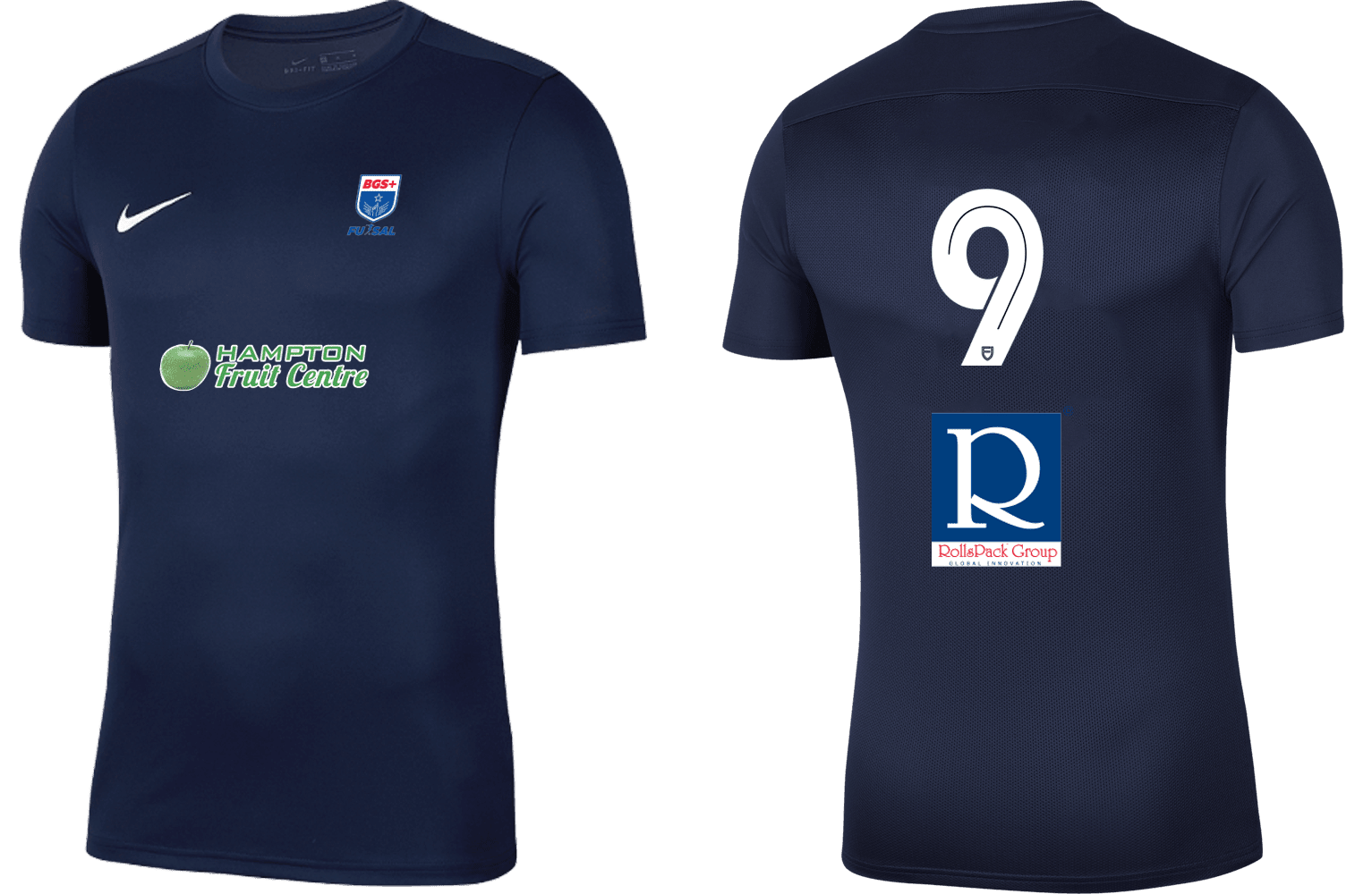 BGS + FUTSAL Youth Park 7 Jersey (BV6741-410) BRIGHTON GRAMMAR SCHOOL Nike Club Zone