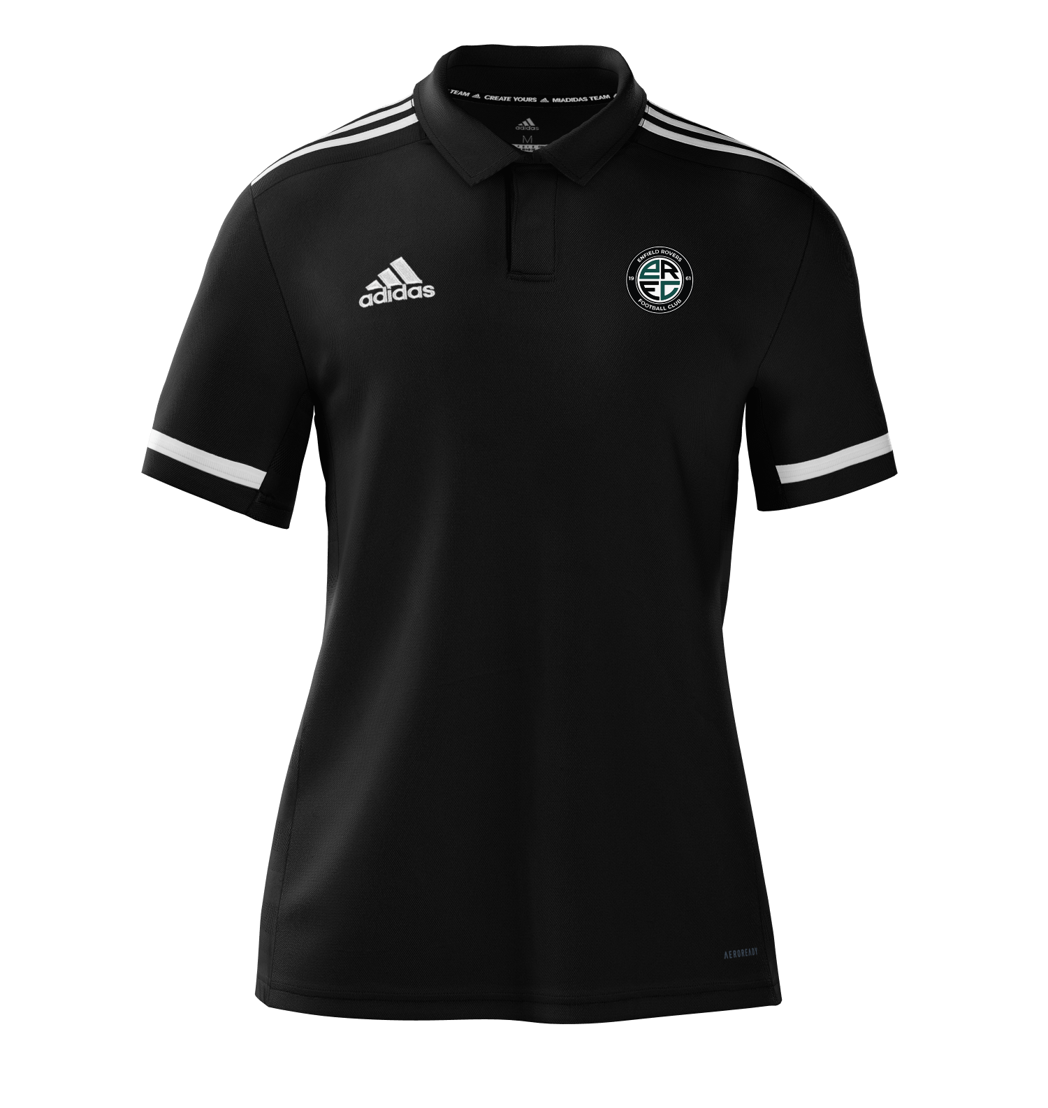 ENFIELD ROVERS Team Youth Polo Black (DW6749-BLK) ENFIELD ROVERS Adidas Club Zone