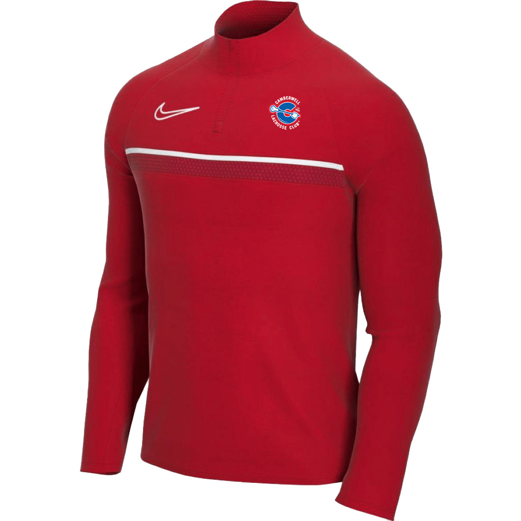 CAMBERWELL LACROSSE Youth Nike Dri-FIT Academy Drill Top (CW6112-657)
