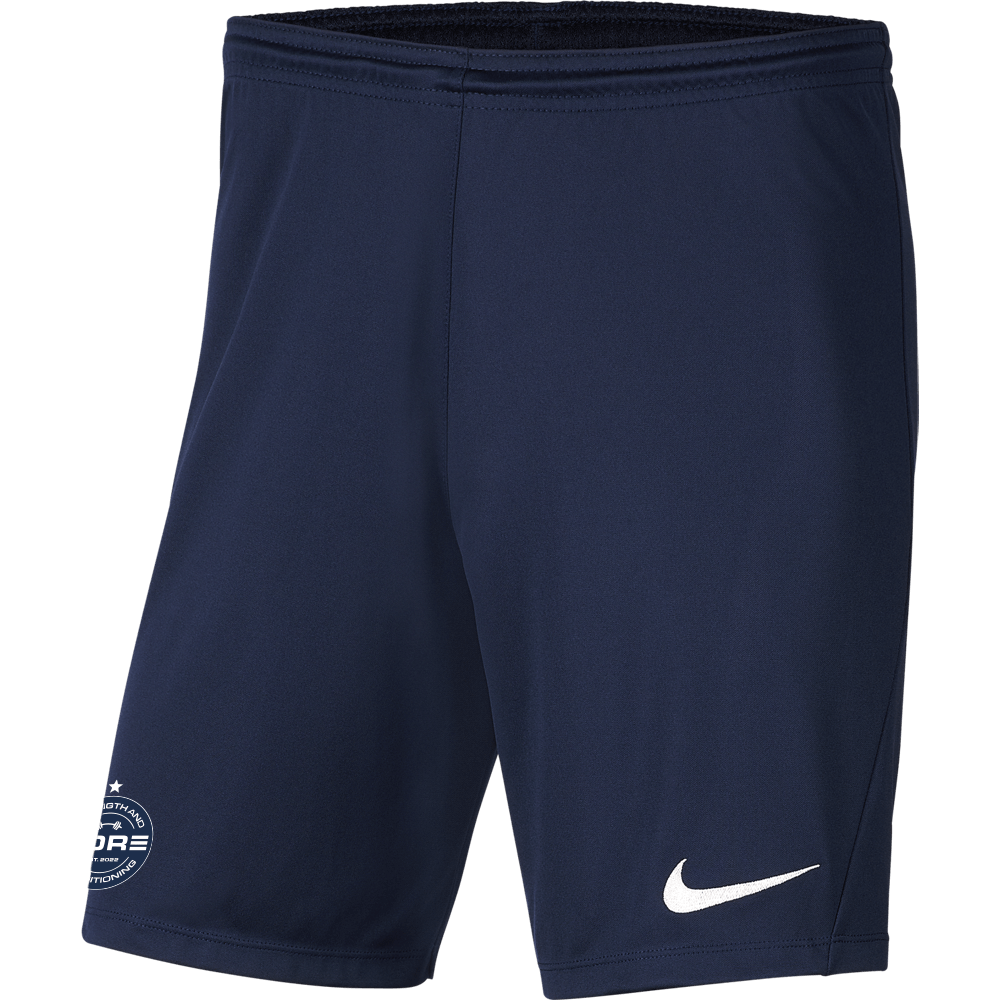 CORE STRENGTH AND CONDITIONING  Men's Park 3 Shorts - Players/Coaches
