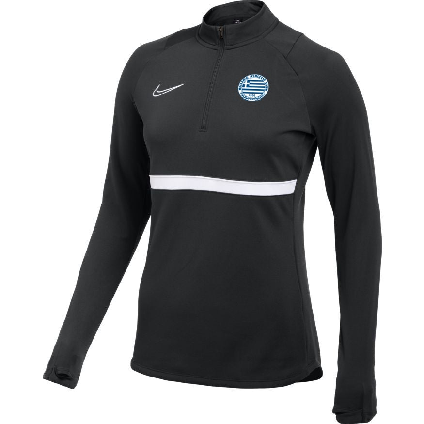 HELLENIC AC Nike Dri-FIT Academy Women's Soccer Drill Top HELLENIC AC Nike Club Zone
