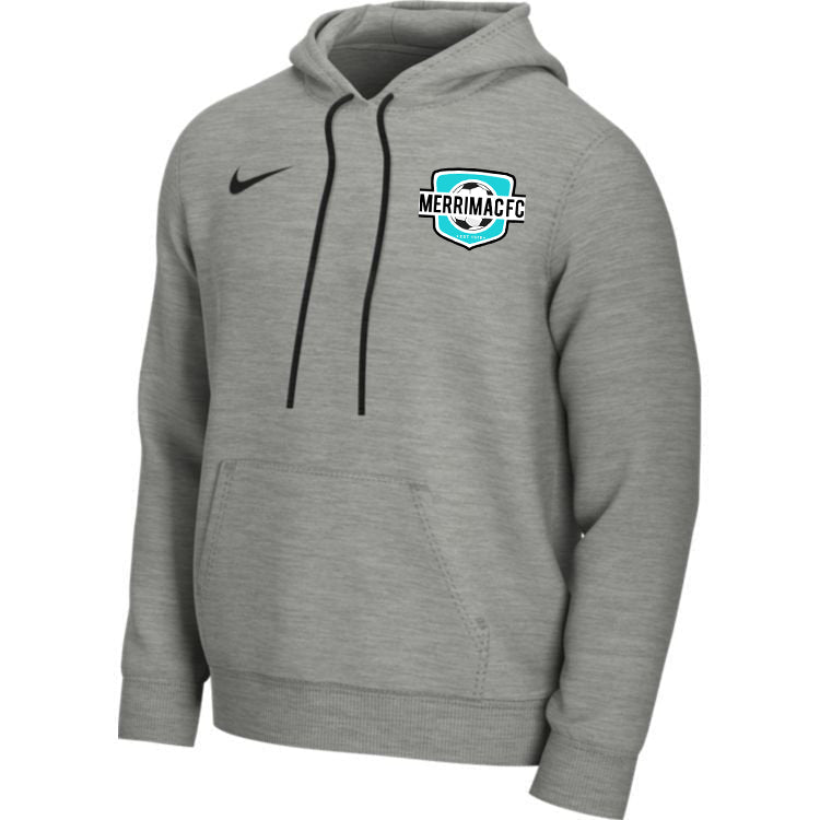 MERRIMAC FC Nike Park Men's Fleece Pullover Soccer Hoodie (CW6894-063) MERRIMAC FC Nike Club Zone