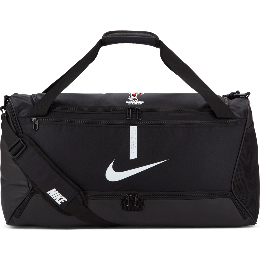THORNTON JUNIOR FC Nike Academy Team Duffle Bag (CU8090-010) THORNTON JUNIOR FC Nike Club Zone