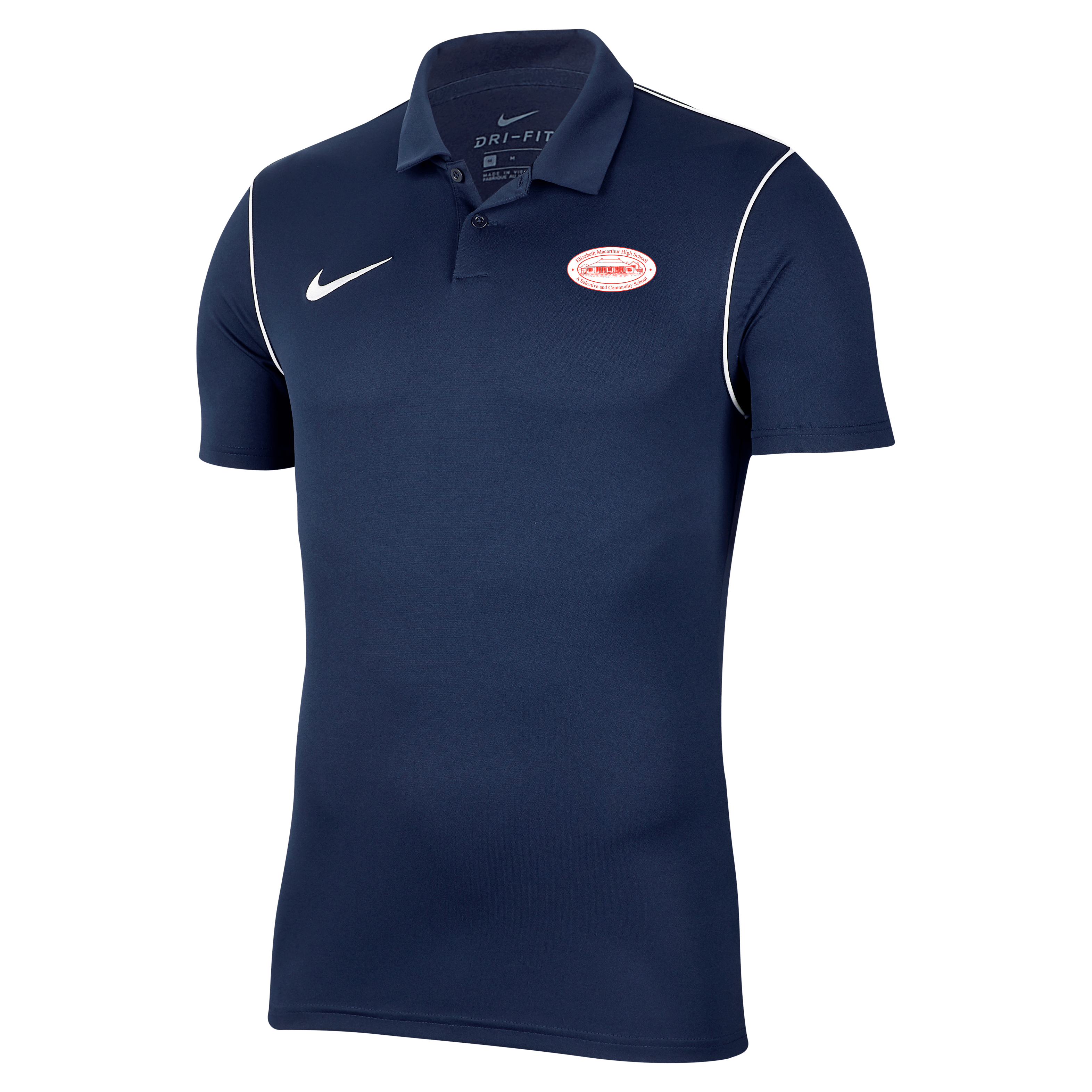 ELIZABETH MACARTHUR HIGH SCHOOL Men's Park 20 Polo ELIZABETH MACARTHUR HIGH SCHOOL Nike Club Zone