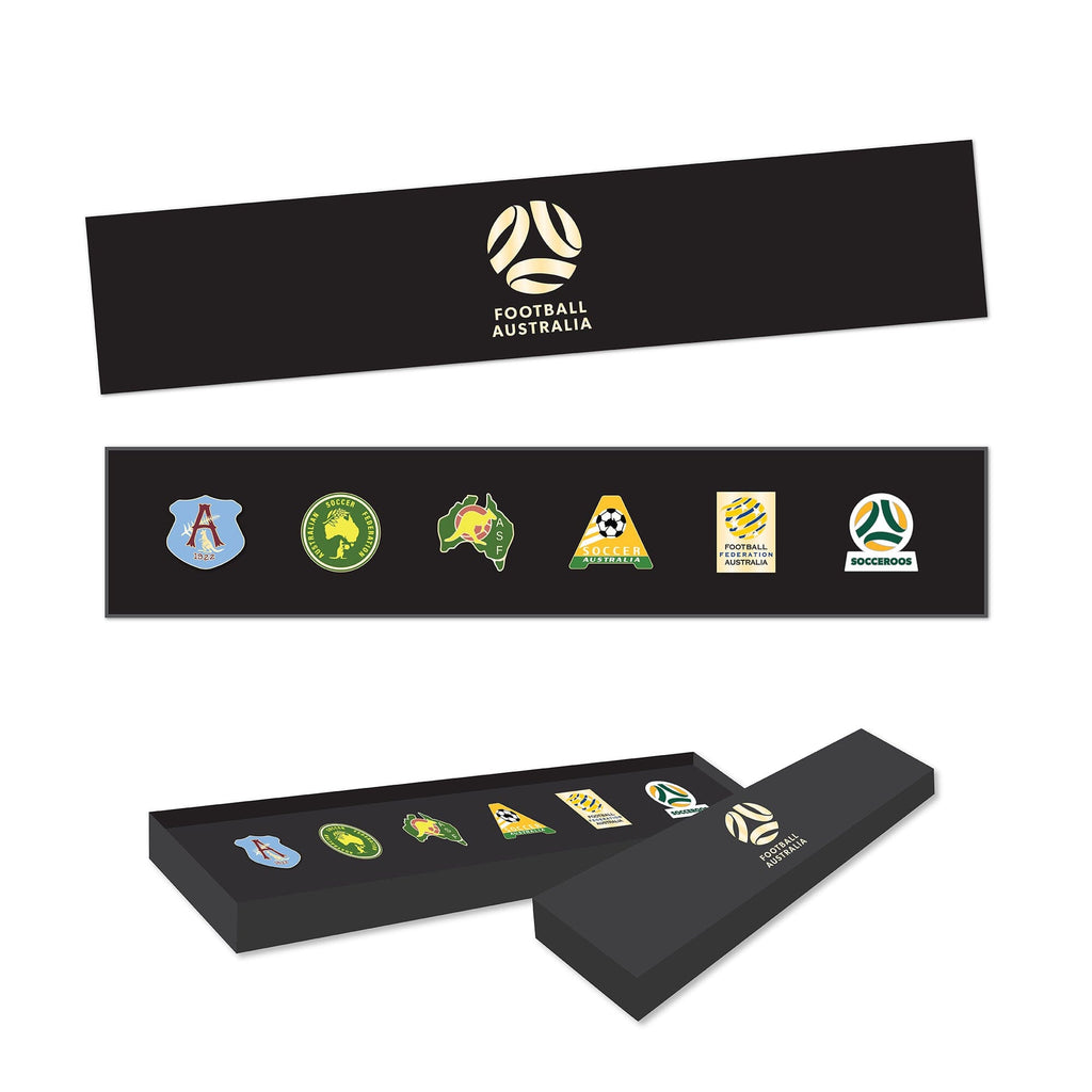 Football Australia Socceroos Logo Pin Set (FFASOCCEROOSPINSET)