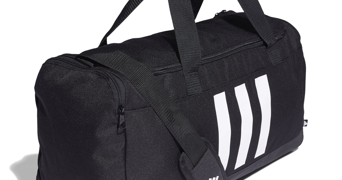 Adidas 3 stripes deals duffel bag