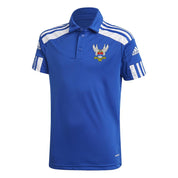 CANBERRA WHITE EAGLES Squadra 21 Polo Shirt Youth CANBERRA WHITE EAGLES Adidas Club Zone