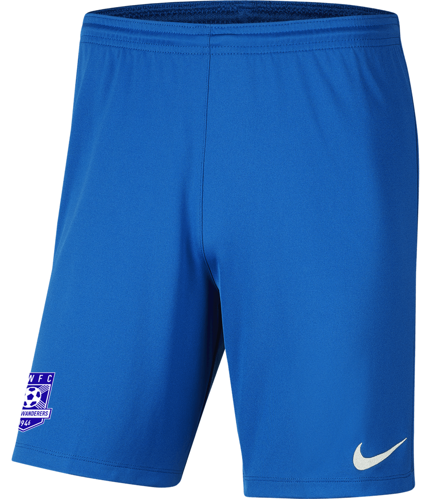 GLEBE WANDERERS FC Men's Nike Dri-FIT Park 3 Shorts GLEBE WANDERERS FC Nike Club Zone